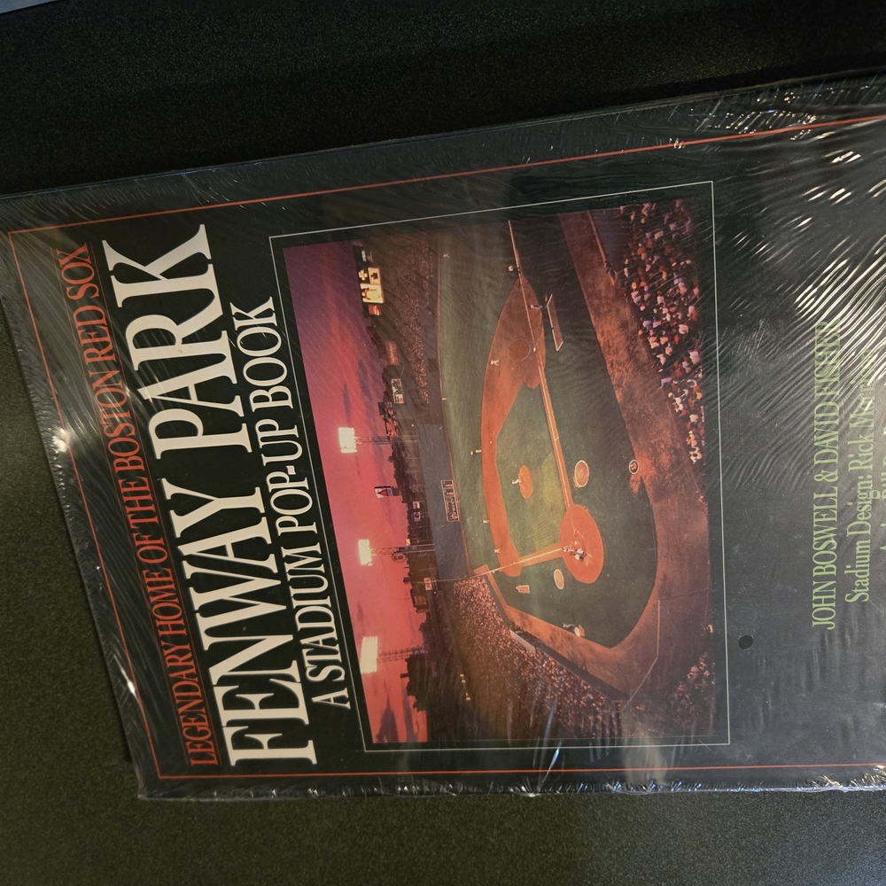 Fenway Park NIP pop-up book!
